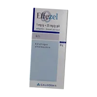 Фото Эффезел 1мг/г+25мг/г гель в тубе 30г