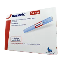 Фото Оземпик раствор для инъекций 1,34 мг/мл 3 шприц-ручки 1,5 мл + иглы 12 шт. (0,5мг/доза 12 доз)