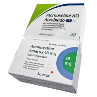 Фото Атомоксетин HCL 18 мг Европа :: Аналог Когниттера :: Glenmark капсулы №30