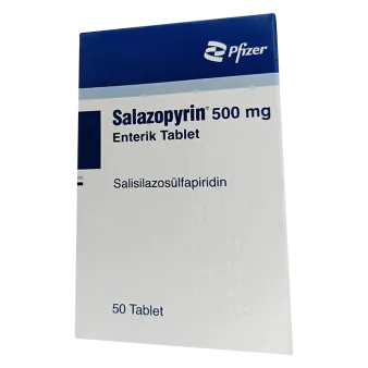 Салазопирин таблетки 500мг (аналог Азульфидин) №50