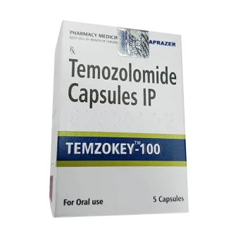 Темозоломид 100 мг Temzokey капс. №5