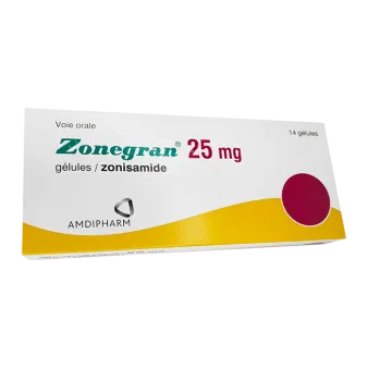 Зонегран Зонисамид Франция капс. 25 мг №14