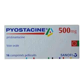 Пиостацин (Пристинамицин) таб. 500мг 16шт