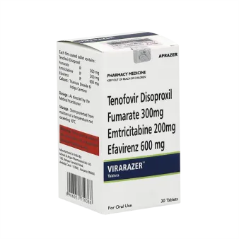 Атрипла аналог (Virarazer viraday :: Тенофовир + Эмтрицитабин + Эфавиренз) №30